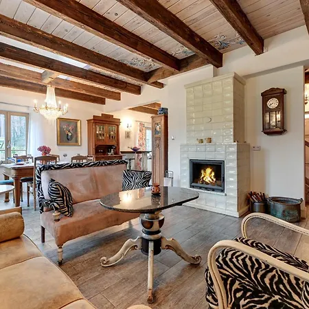 Lesny Dworek - Dom Z Sauna I Kominkiem Villa Sominy