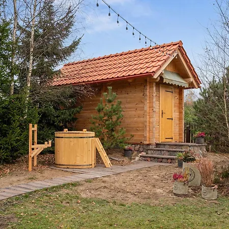 Lesny Dworek - Dom Z Sauna I Kominkiem فيلة Sominy