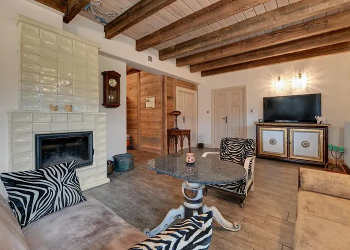 Villa Lesny Dworek - Dom Z Sauna I Kominkiem *