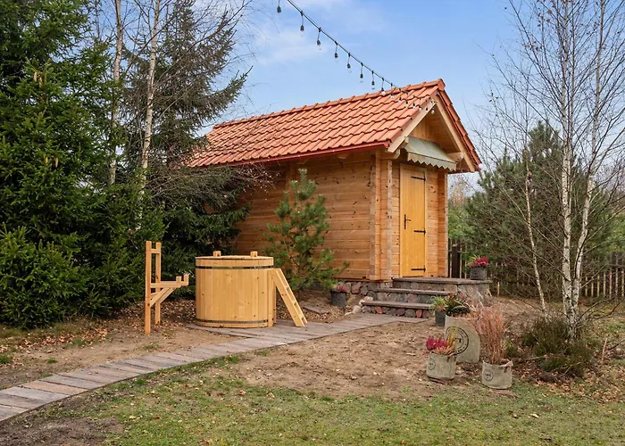 Lesny Dworek - Dom Z Sauna I Kominkiem Villa Sominy