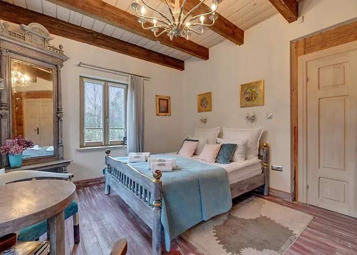 Villa Lesny Dworek - Dom Z Sauna I Kominkiem Sominy