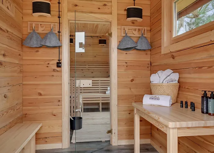 Villa Lesny Dworek - Dom Z Sauna I Kominkiem *